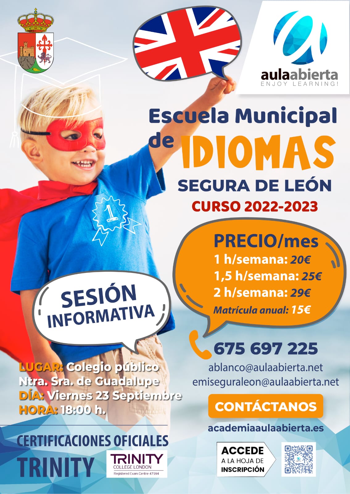 Escuela Municipal de Idiomas 2022/2023